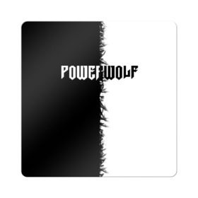 Магнит виниловый Квадрат с принтом Powerwolf в Новосибирске, полимерный материал с магнитным слоем | размер 9*9 см, закругленные углы | Тематика изображения на принте: 
