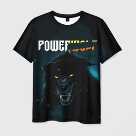 Мужская футболка 3D с принтом Powerwolf в Новосибирске, 100% полиэфир | прямой крой, круглый вырез горловины, длина до линии бедер | metal | powerwolf | пауэр метал | хэви метал