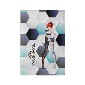 Обложка для паспорта матовая кожа с принтом Warframe girl anime в Новосибирске, натуральная матовая кожа | размер 19,3 х 13,7 см; прозрачные пластиковые крепления | Тематика изображения на принте: digital extremes | excalibur | nyx | saryn | space | warframe | варфрэйм | космос | шутер