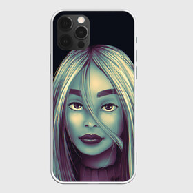 Чехол для iPhone 12 Pro Max с принтом Эйлиш в Новосибирске, Силикон |  | bad guy | billie eilish | билли айлиш | эйлиш