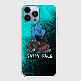 Чехол для iPhone 13 Pro Max с принтом Sally face в Новосибирске,  |  | Тематика изображения на принте: sally face | маска | сали | салли | салли кромсалли | фейс | фишер