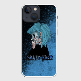 Чехол для iPhone 13 mini с принтом Sally face в Новосибирске,  |  | Тематика изображения на принте: sally face | маска | сали | салли | салли кромсалли | фейс | фишер