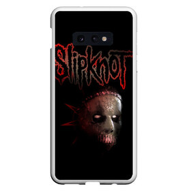 Чехол для Samsung S10E с принтом Slipknot Jay в Новосибирске, Силикон | Область печати: задняя сторона чехла, без боковых панелей | Тематика изображения на принте: band | creepy | drum | drummer | jay | mask | metal | rock | scary | slipknot | слипкнот