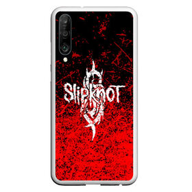 Чехол для Honor P30 с принтом SLIPKNOT в Новосибирске, Силикон | Область печати: задняя сторона чехла, без боковых панелей | corey taylor | mick thomson. | music | slipknot | we are not your kind | альтернативный метал | готик | грув метал | метал | музыка | ню метал | слипкнот | слипнот