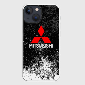 Чехол для iPhone 13 mini с принтом MITSUBISHI в Новосибирске,  |  | mitsubishi | sport | митсубиси | митсубиши | спорт