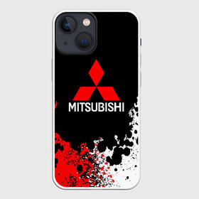 Чехол для iPhone 13 mini с принтом MITSUBISHI в Новосибирске,  |  | mitsubishi | sport | митсубиси | митсубиши | спорт