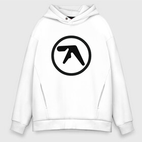 Мужское худи Oversize хлопок с принтом Aphex Twin в Новосибирске, френч-терри — 70% хлопок, 30% полиэстер. Мягкий теплый начес внутри —100% хлопок | боковые карманы, эластичные манжеты и нижняя кромка, капюшон на магнитной кнопке | Тематика изображения на принте: intelligent dance music | драм энд бэйс | ричард дэвид джеймс | техно | эйсид | эмбиент