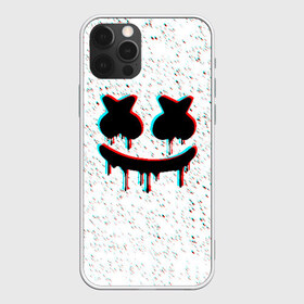 Чехол для iPhone 12 Pro Max с принтом MARSHMELLO GLITCH в Новосибирске, Силикон |  | america | dj | marshmello | usa | америка | маршмелло