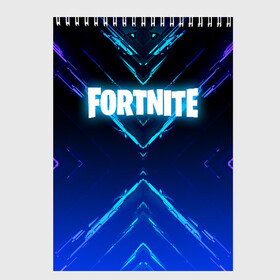 Скетчбук с принтом FORTNITE 10 СЕЗОН в Новосибирске, 100% бумага
 | 48 листов, плотность листов — 100 г/м2, плотность картонной обложки — 250 г/м2. Листы скреплены сверху удобной пружинной спиралью | fortnite | fortnite x | фортнайт