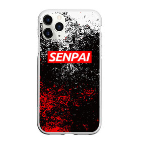 Чехол для iPhone 11 Pro Max матовый с принтом SENPAI в Новосибирске, Силикон |  | ahegao | kawai | kowai | oppai | otaku | senpai | sugoi | waifu | yandere | ахегао | ковай | отаку | сенпай | яндере