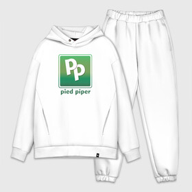 Мужской костюм хлопок OVERSIZE с принтом Pied Piper в Новосибирске,  |  | company | geek | logo | nerd | pied | piper | series | silicon valley | uniform | ботаники | вымышленная компания | гики | компания | логотип | пегий дудочник | программисты | сериал | силиконовая долина | форма