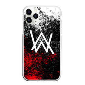 Чехол для iPhone 11 Pro матовый с принтом ALAN WALKER в Новосибирске, Силикон |  | alan walker | aw | electro | electro music | music | алан уокер | музыка | музыкант | электро | электронная музыка