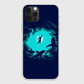 Чехол для iPhone 12 Pro Max с принтом Swimming in the sea в Новосибирске, Силикон |  | dive | diving | swim | swimming | synchronized swimming | водный спорт | дайвинг | плавание | пловец | синхронное плавание | спорт