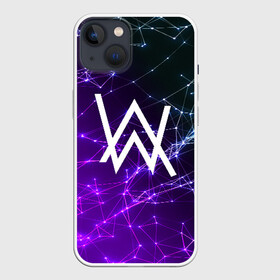 Чехол для iPhone 13 с принтом ALAN WALKER в Новосибирске,  |  | alan walker | aw | electro | electro music | music | алан уокер | музыка | музыкант | электро | электронная музыка