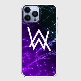 Чехол для iPhone 13 Pro Max с принтом ALAN WALKER в Новосибирске,  |  | Тематика изображения на принте: alan walker | aw | electro | electro music | music | алан уокер | музыка | музыкант | электро | электронная музыка