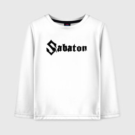 Детский лонгслив хлопок с принтом Sabaton в Новосибирске, 100% хлопок | круглый вырез горловины, полуприлегающий силуэт, длина до линии бедер | battle metal | primo victoria | sabaton | the art of war | the great war | группа | йоаким броден | латный ботинок | метал | пауэр | рыцарские доспехи | сабатон | собатон | хэви