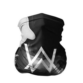 Бандана-труба 3D с принтом ALAN WALKER в Новосибирске, 100% полиэстер, ткань с особыми свойствами — Activecool | плотность 150‒180 г/м2; хорошо тянется, но сохраняет форму | alan walker | aw | electro | electro music | music | алан уокер | музыка | музыкант | электро | электронная музыка