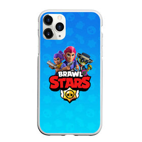 Чехол для iPhone 11 Pro матовый с принтом BRAWL STARS в Новосибирске, Силикон |  | brawl stars | bull | colt | leon | stars | берли | бо | брок | ворон | джесси | динамайк | дэррил | кольт | леон | мортис | нита | пайпер | пенни | поко | пэм | рикошет | спайк | тара | фрэнк | шелли | эль примо