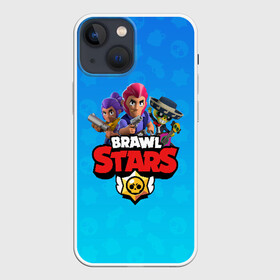 Чехол для iPhone 13 mini с принтом BRAWL STARS |  БРАВЛ СТАРС в Новосибирске,  |  | brawl stars | bull | colt | leon | stars | берли | бо | брок | ворон | джесси | динамайк | дэррил | кольт | леон | мортис | нита | пайпер | пенни | поко | пэм | рикошет | спайк | тара | фрэнк | шелли | эль примо