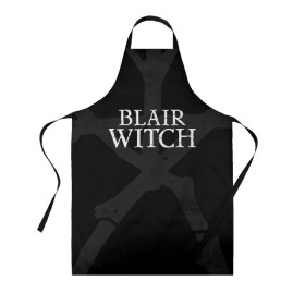 Фартук 3D с принтом BLAIR WITCH (Игра) в Новосибирске, 100% полиэстер | общий размер — 65 х 85 см, ширина нагрудника — 26 см, горловина — 53 см, длина завязок — 54 см, общий обхват в поясе — 173 см. Принт на завязках и на горловине наносится с двух сторон, на основной части фартука — только с внешней стороны | 