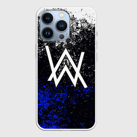 Чехол для iPhone 13 Pro с принтом ALAN WALKER в Новосибирске,  |  | Тематика изображения на принте: alan walker | aw | electro | electro music | music | алан уокер | музыка | музыкант | электро | электронная музыка