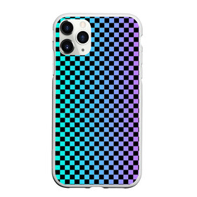 Чехол для iPhone 11 Pro Max матовый с принтом Checkerboard Color в Новосибирске, Силикон |  | checkerboard | gradient | бойчик | в клетку | в клеточку | градиент | клетка | музыка | орнамент | френдзона | шахматная доска | шашки