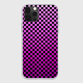 Чехол для iPhone 12 Pro Max с принтом Checkerboard Color в Новосибирске, Силикон |  | checkerboard | gradient | бойчик | в клетку | в клеточку | градиент | клетка | музыка | орнамент | френдзона | шахматная доска | шашки