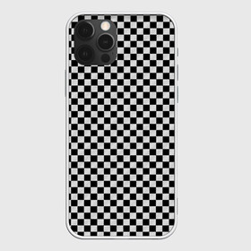 Чехол для iPhone 12 Pro с принтом Checkerboard Color  в Новосибирске, силикон | область печати: задняя сторона чехла, без боковых панелей | checkerboard | gradient | бойчик | в клетку | в клеточку | градиент | клетка | музыка | орнамент | френдзона | шахматная доска | шашки