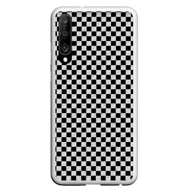 Чехол для Honor P30 с принтом Checkerboard Color в Новосибирске, Силикон | Область печати: задняя сторона чехла, без боковых панелей | checkerboard | gradient | бойчик | в клетку | в клеточку | градиент | клетка | музыка | орнамент | френдзона | шахматная доска | шашки