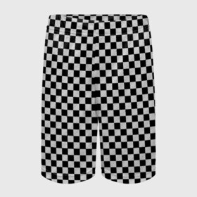 Детские спортивные шорты 3D с принтом Checkerboard Color в Новосибирске,  100% полиэстер
 | пояс оформлен широкой мягкой резинкой, ткань тянется
 | Тематика изображения на принте: checkerboard | gradient | бойчик | в клетку | в клеточку | градиент | клетка | музыка | орнамент | френдзона | шахматная доска | шашки
