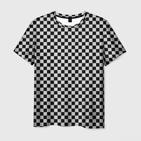 Мужская футболка 3D с принтом Checkerboard Color  в Новосибирске, 100% полиэфир | прямой крой, круглый вырез горловины, длина до линии бедер | Тематика изображения на принте: checkerboard | gradient | бойчик | в клетку | в клеточку | градиент | клетка | музыка | орнамент | френдзона | шахматная доска | шашки