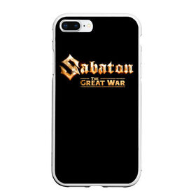 Чехол для iPhone 7Plus/8 Plus матовый с принтом Sabaton в Новосибирске, Силикон | Область печати: задняя сторона чехла, без боковых панелей | battle metal | primo victoria | sabaton | the art of war | the great war | группа | йоаким броден | латный ботинок | метал | пауэр | рыцарские доспехи | сабатон | собатон | хэви