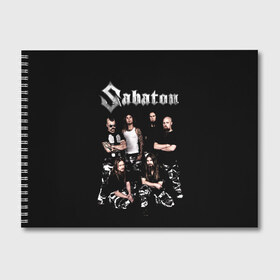 Альбом для рисования с принтом Sabaton в Новосибирске, 100% бумага
 | матовая бумага, плотность 200 мг. | heavy metal | heroes | sabaton | the great war | the last stand | группы | метал | музыка | сабатон | хэви метал