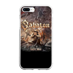 Чехол для iPhone 7Plus/8 Plus матовый с принтом Sabaton в Новосибирске, Силикон | Область печати: задняя сторона чехла, без боковых панелей | battle metal | primo victoria | sabaton | the art of war | the great war | группа | йоаким броден | латный ботинок | метал | пауэр | рыцарские доспехи | сабатон | собатон | хэви