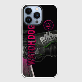 Чехол для iPhone 13 Pro с принтом WATCH DOGS в Новосибирске,  |  | hack | killer | legion | review | walkthrough | watch dogs 2 | ватч | догс | иллинойс | лис | мститель | ниндзя | сторожевые псы | фрост | хакер | черный | чикаго | штат | эйден пирс