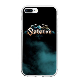 Чехол для iPhone 7Plus/8 Plus матовый с принтом Sabaton в Новосибирске, Силикон | Область печати: задняя сторона чехла, без боковых панелей | battle metal | primo victoria | sabaton | the art of war | the great war | группа | йоаким броден | латный ботинок | метал | пауэр | рыцарские доспехи | сабатон | собатон | хэви