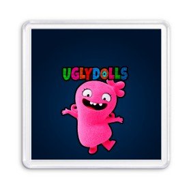 Магнит 55*55 с принтом Uglydolls в Новосибирске, Пластик | Размер: 65*65 мм; Размер печати: 55*55 мм | Тематика изображения на принте: 