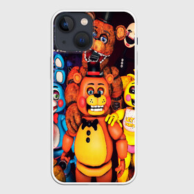 Чехол для iPhone 13 mini с принтом FIVE NIGHTS AT FREDDY