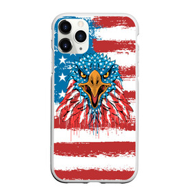 Чехол для iPhone 11 Pro Max матовый с принтом American Eagle в Новосибирске, Силикон |  | america | amerika | bird | eagle | flag | usa | америка | американский | орел | птица | соединенные | сша | флаг | штаты