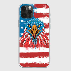 Чехол для iPhone 12 Pro Max с принтом American Eagle в Новосибирске, Силикон |  | Тематика изображения на принте: america | amerika | bird | eagle | flag | usa | америка | американский | орел | птица | соединенные | сша | флаг | штаты