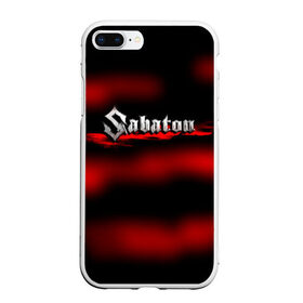 Чехол для iPhone 7Plus/8 Plus матовый с принтом Sabaton в Новосибирске, Силикон | Область печати: задняя сторона чехла, без боковых панелей | battle metal | primo victoria | sabaton | the art of war | the great war | группа | йоаким броден | латный ботинок | метал | пауэр | рыцарские доспехи | сабатон | собатон | хэви