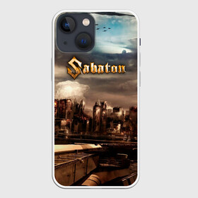 Чехол для iPhone 13 mini с принтом Sabaton в Новосибирске,  |  | battle metal | primo victoria | sabaton | the art of war | the great war | группа | йоаким броден | латный ботинок | метал | пауэр | рыцарские доспехи | сабатон | собатон | хэви