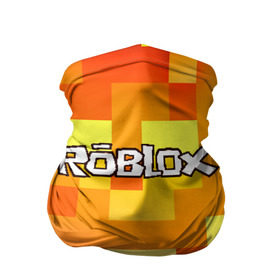 Бандана-труба 3D с принтом ROBLOX в Новосибирске, 100% полиэстер, ткань с особыми свойствами — Activecool | плотность 150‒180 г/м2; хорошо тянется, но сохраняет форму | game | gamer | logo | minecraft | roblox | simulator | игра | конструктор | лого | симулятор | строительство | фигура