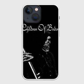 Чехол для iPhone 13 mini с принтом Children of Bodom в Новосибирске,  |  | Тематика изображения на принте: bodom | children | death | melodic | metal | алекси лайхо | дети бодома | мелодик дэт метал | метал