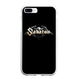 Чехол для iPhone 7Plus/8 Plus матовый с принтом Sabaton в Новосибирске, Силикон | Область печати: задняя сторона чехла, без боковых панелей | battle metal | primo victoria | sabaton | the art of war | the great war | группа | йоаким броден | латный ботинок | метал | пауэр | рыцарские доспехи | сабатон | собатон | хэви