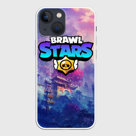 Чехол для iPhone 13 mini с принтом Brawl Stars в Новосибирске,  |  | brawl | bs | fails | leon | stars | supercell | tick | бой | босс | бравл | броубол | бс | герои | драка | звезд | осада | сейф | старс | цель