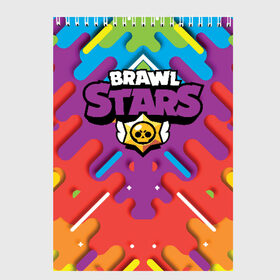 Скетчбук с принтом Brawl Stars в Новосибирске, 100% бумага
 | 48 листов, плотность листов — 100 г/м2, плотность картонной обложки — 250 г/м2. Листы скреплены сверху удобной пружинной спиралью | brawl | bs | fails | leon | stars | supercell | tick | бой | босс | бравл | броубол | бс | герои | драка | звезд | осада | сейф | старс | цель