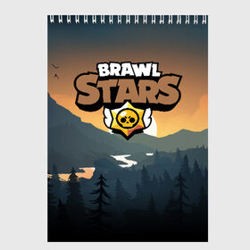 Скетчбук с принтом Brawl Stars в Новосибирске, 100% бумага
 | 48 листов, плотность листов — 100 г/м2, плотность картонной обложки — 250 г/м2. Листы скреплены сверху удобной пружинной спиралью | brawl | bs | fails | leon | stars | supercell | tick | бой | босс | бравл | броубол | бс | герои | драка | звезд | осада | сейф | старс | цель