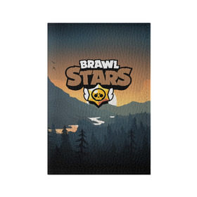 Обложка для паспорта матовая кожа с принтом Brawl Stars в Новосибирске, натуральная матовая кожа | размер 19,3 х 13,7 см; прозрачные пластиковые крепления | Тематика изображения на принте: brawl | bs | fails | leon | stars | supercell | tick | бой | босс | бравл | броубол | бс | герои | драка | звезд | осада | сейф | старс | цель