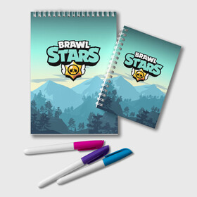 Блокнот с принтом Brawl Stars в Новосибирске, 100% бумага | 48 листов, плотность листов — 60 г/м2, плотность картонной обложки — 250 г/м2. Листы скреплены удобной пружинной спиралью. Цвет линий — светло-серый
 | Тематика изображения на принте: brawl | bs | fails | leon | stars | supercell | tick | бой | босс | бравл | броубол | бс | герои | драка | звезд | осада | сейф | старс | цель